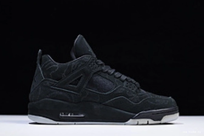 Cheap Jordan 4 Nike 001 930155 black kaws Air retro 0624